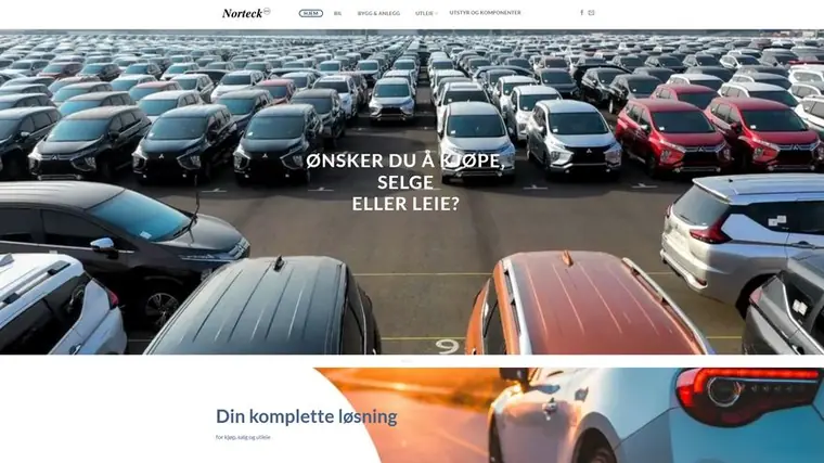 Norteck — nettside bygget av Nextlify